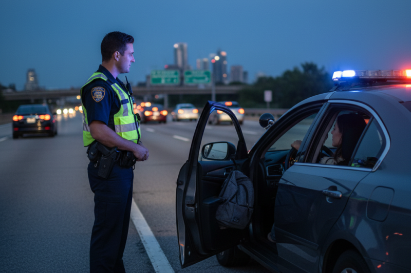 Can police search your backpack during a traffic stop