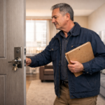 Can a landlord enter your apartment while you are at work in USA